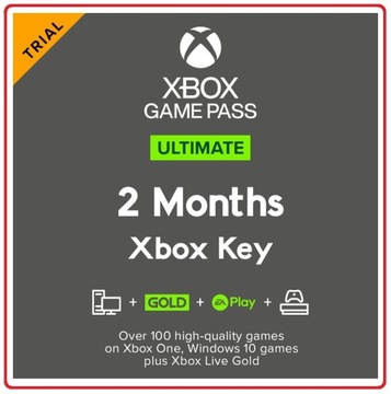 Xbox Live Gold + Game Pass + EA Play 2 m-ce | kod