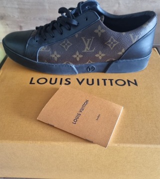 Skórzane buty męskie Louis Vuitton