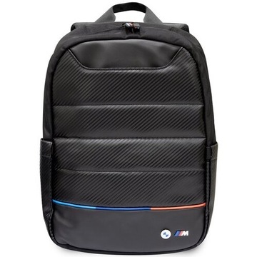 Plecak BMW Carbon&Nylon Tricolor 16 cali Czarny