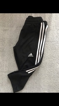 Czarne dresy Adidas climacool 3/4 XXXS