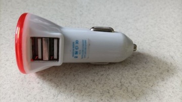 Ładowarka USB do samochodu na gniazdo zapalniczki