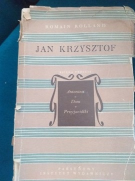 Rolland JAN KRZYSZTOF Ksiega trzecia unikat 1950r.