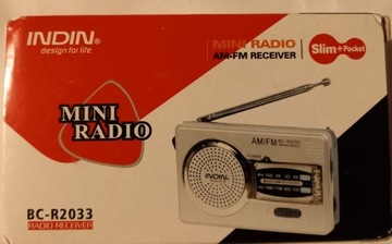 Mini radio na baterie