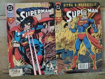 Superman 8/97 9/97 TM semic 