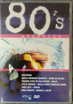 80s memories Teledyski DVD