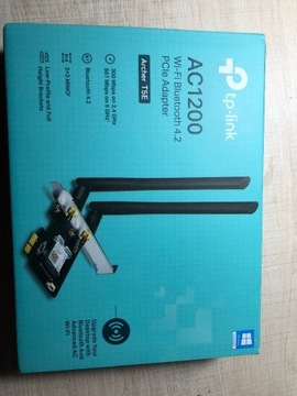 Używana karta sieciowa Wi-Fi i bluetooth TP-Link AC1200 Archer T5E