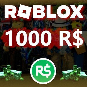 Roblox ROBUX 1000 R$