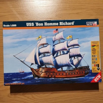 Mistercraft 1:500 USS "Bon Homme Richard", NOWY