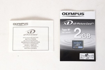 Olympus xD M+ 2GB oryginalna karta pamięci - nowa