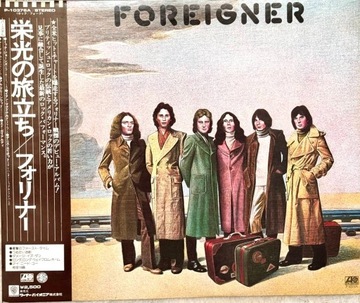 FOREIGNER - FOREIGNER NM/NM/VG+ JAPAN OBI 1977 ATLANTIC JAPANDOITBETTER