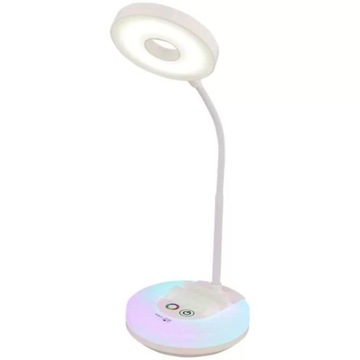 LAMPA BIUROWA LED LAMPKA REGULOWANA KOLOROWA RGB 