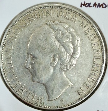 Holandia, 2 1/2 Guldena 1930r.