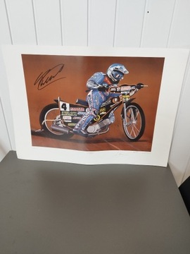 Grafika z autografem Tai Woffinden