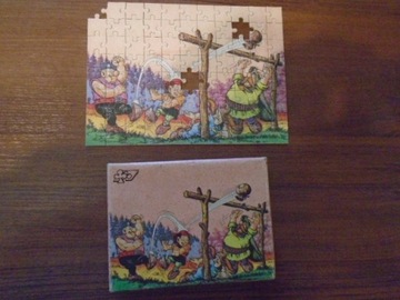 J. Christa  - Puzzle "WOJE MIRMIŁA" Unikat!!!