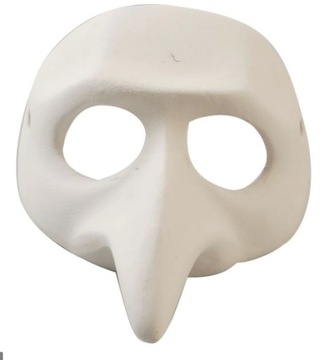 Maska wenecka Odlewany nos 4x6.5x8cm
