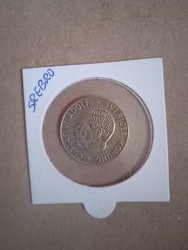 Moneta Gustaw 6 1 korona 1965