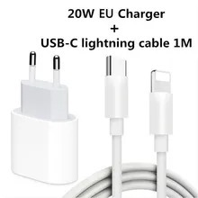 Oryginalny 20W USB-C zasilacz do iphone + kabel 1m