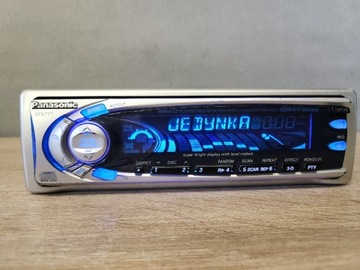 Radio samochodowe PANASONIC DFX777 CD, panel, Oldtimer klasyk