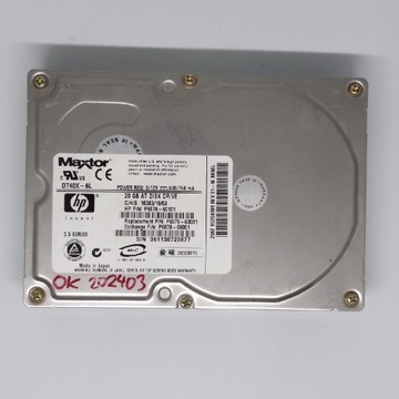 Dysk twardy Maxtor D740X-6L 20GB PATA/ATA/IDE