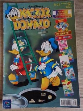 DISNEY__ KOMIKS KACZOR DONALD__ nr  38/1998