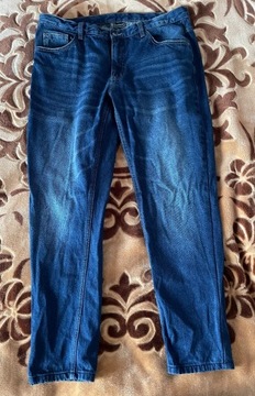 Spodnie męskie jeans Bonprix pas 102cm