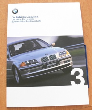 BMW 3 FOLDER PROSPEKT KATALOG