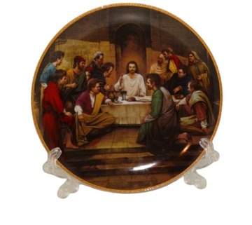 Talerz Ceramiczny Ostatnia Wieczerza Wielkanoc