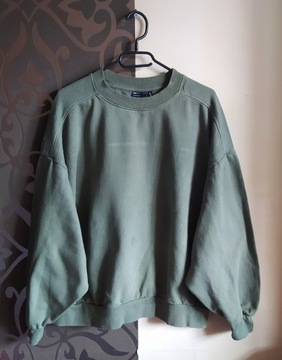 Bluza Bawełna ASOS Design Khaki Oversize