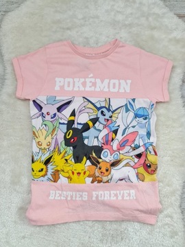 Koszulka T-shirt Pokemon pikachu Rozmiar 122 - 128