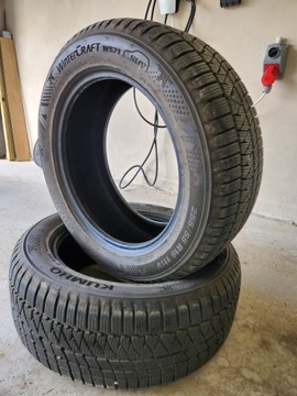 2 opony zimowe Kumho WinterCraftWS71 255/55 R19SUV