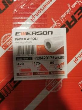 PAPIER W ROLI EMERSON 420mmx 175m 80g  