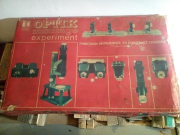 Stary niemiecki zestaw optyczny