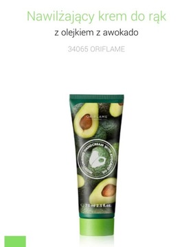 Krem do rąk z olejkiem z awokado ORIFLAME !