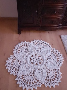 Dywan dywanik na szydełku handmade 