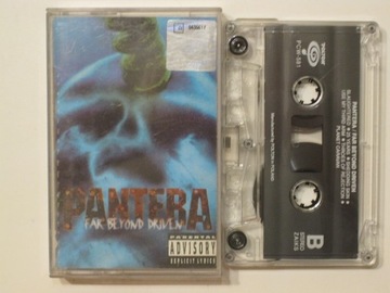 Kaseta Pantera "Far beyond driven" 1994 rok