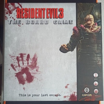 Resident Evil 3 The Board Game + City of Ruin