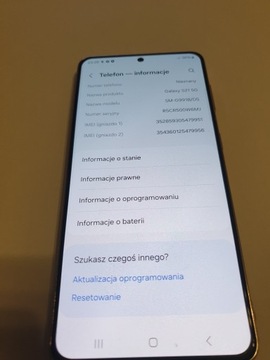 G991 S21 5G lcd wyświetlacz dotyk Oryginał