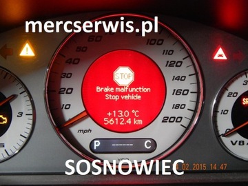 Naprawa regeneracja pompa SBC mercedes w211, w219