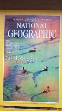 National Geographic roczniki - 1990, 1997, 1998