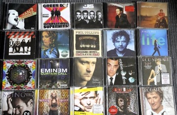 Kolekcja 20 CD- pop,rock