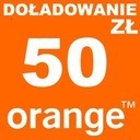 Doladowanie orange 50zl