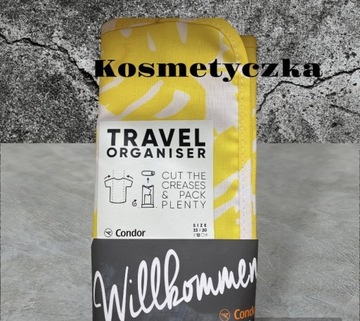 Kosmetyczka saszetka podróżna na kosmetyki travel