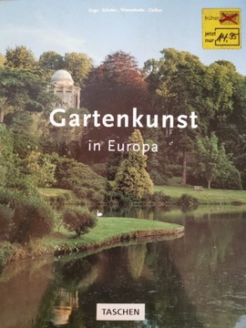 Gartenkunst in Europa - album w j. niemieckim 