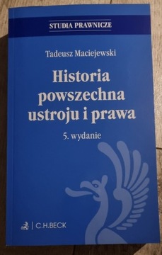 Historia powszechna ustroju I prawa