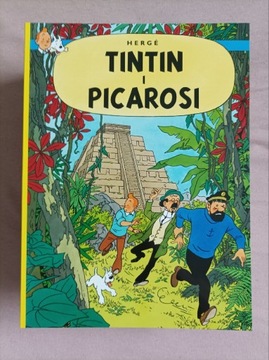 Komiksy przygody Tintina 21 tomów