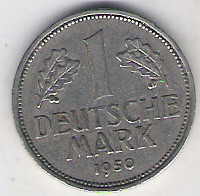 Niemcy 1 mk.1950 J