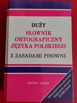 Duży słownik ortograficzny z zasadami K.Tittenbrun