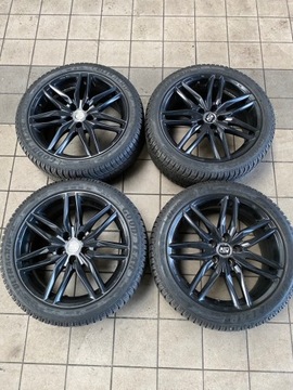 Koła felgi MSW OZ 18” 5x112 opony zima (audi)