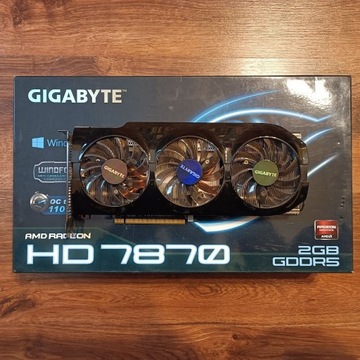 Karta Graficzna GIGABYTE Radeon HD 7870 2GB