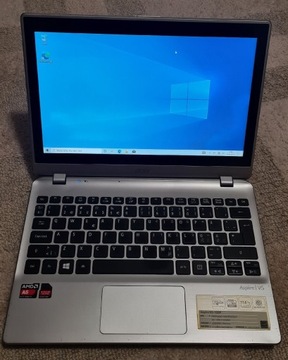 Acer Aspire V5-122P  AMD A6 ,500 GB ,DOTYK  ,Opis